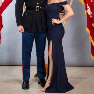 Windsor Midnight Blue Maxi Dress